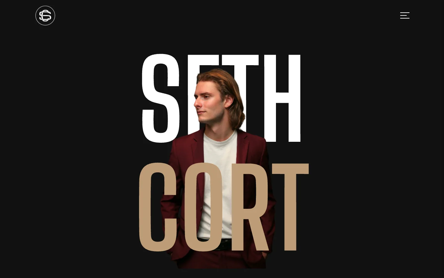 Seth Cort website screenshot