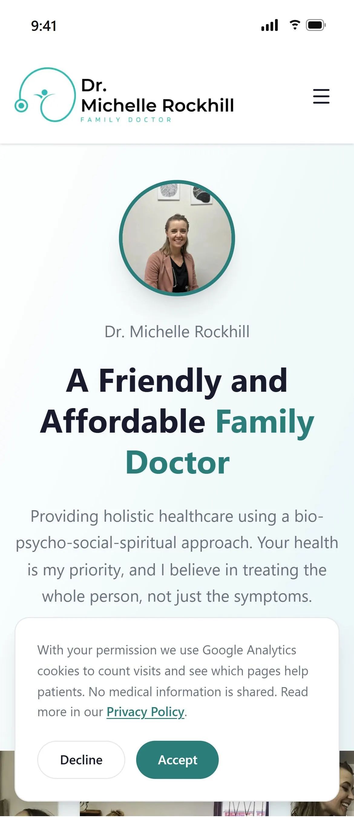 Dr Michelle Rockhill